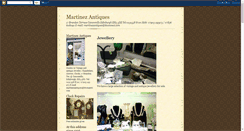 Desktop Screenshot of martinezantiques.com